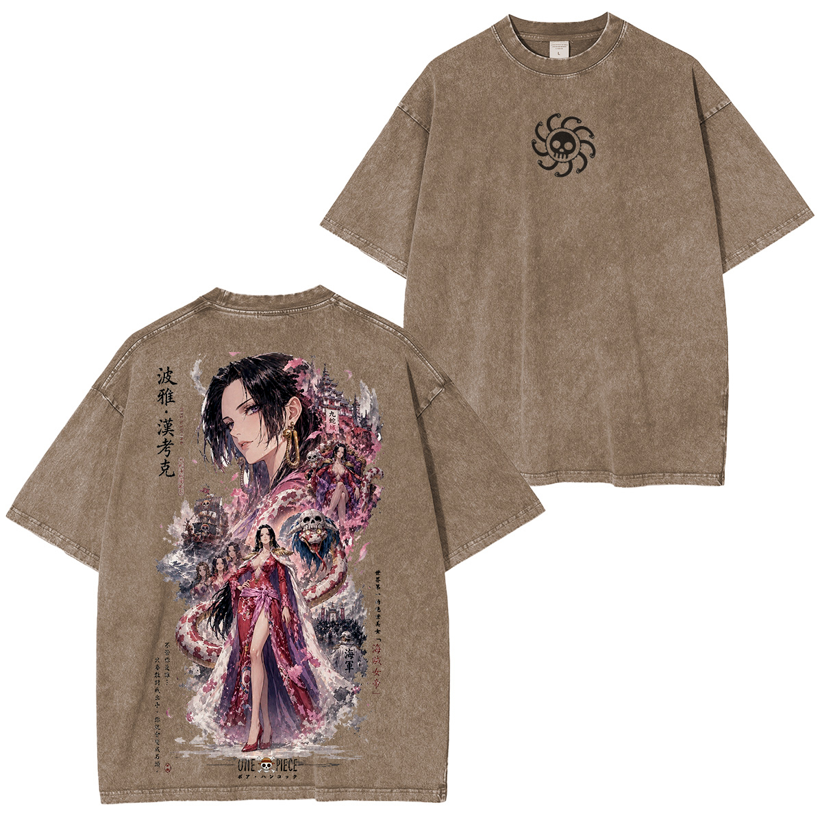 ONE PIECE ：Boa Hancock Print T-Shirt