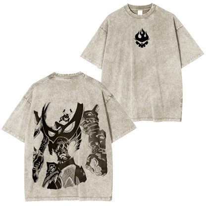 Gurren Lagann "Spiral Apex Protocol" Retro Washed T-Shirt