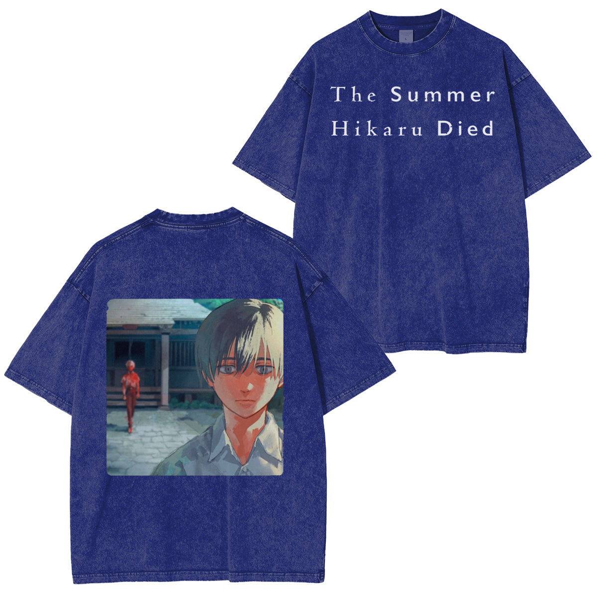 thesummerhikarudied:Hikaru and Yoshiki Official Art Double Retro Washed T-Shirt