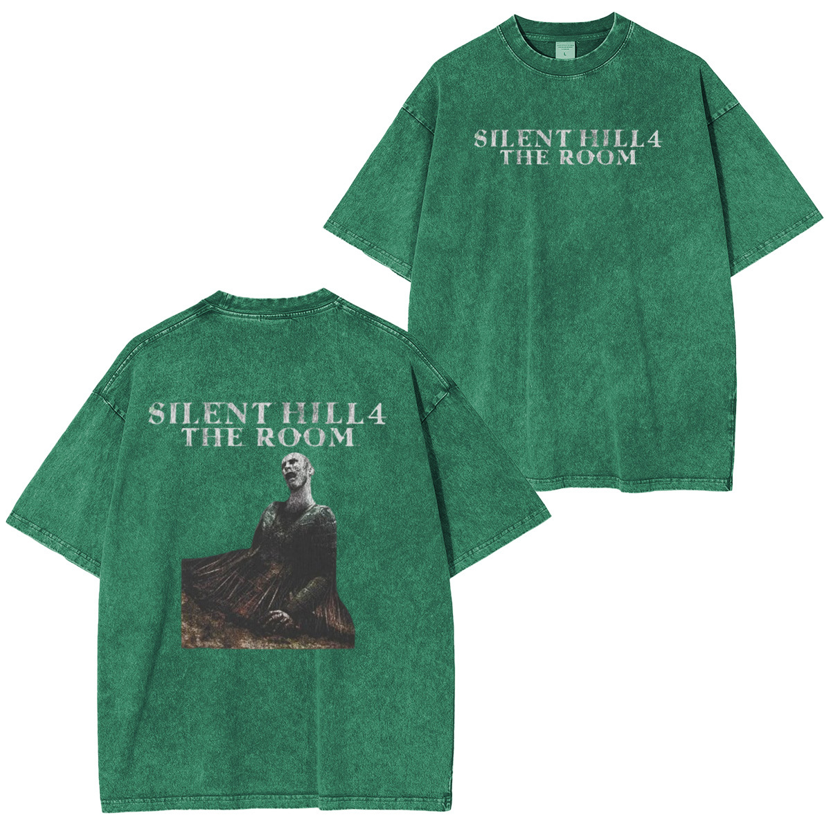 Silent Hill 4 Double Retro Washed T-Shirt