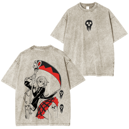 Scythe Meister energy Maka Albarn Anime T-Shirt
