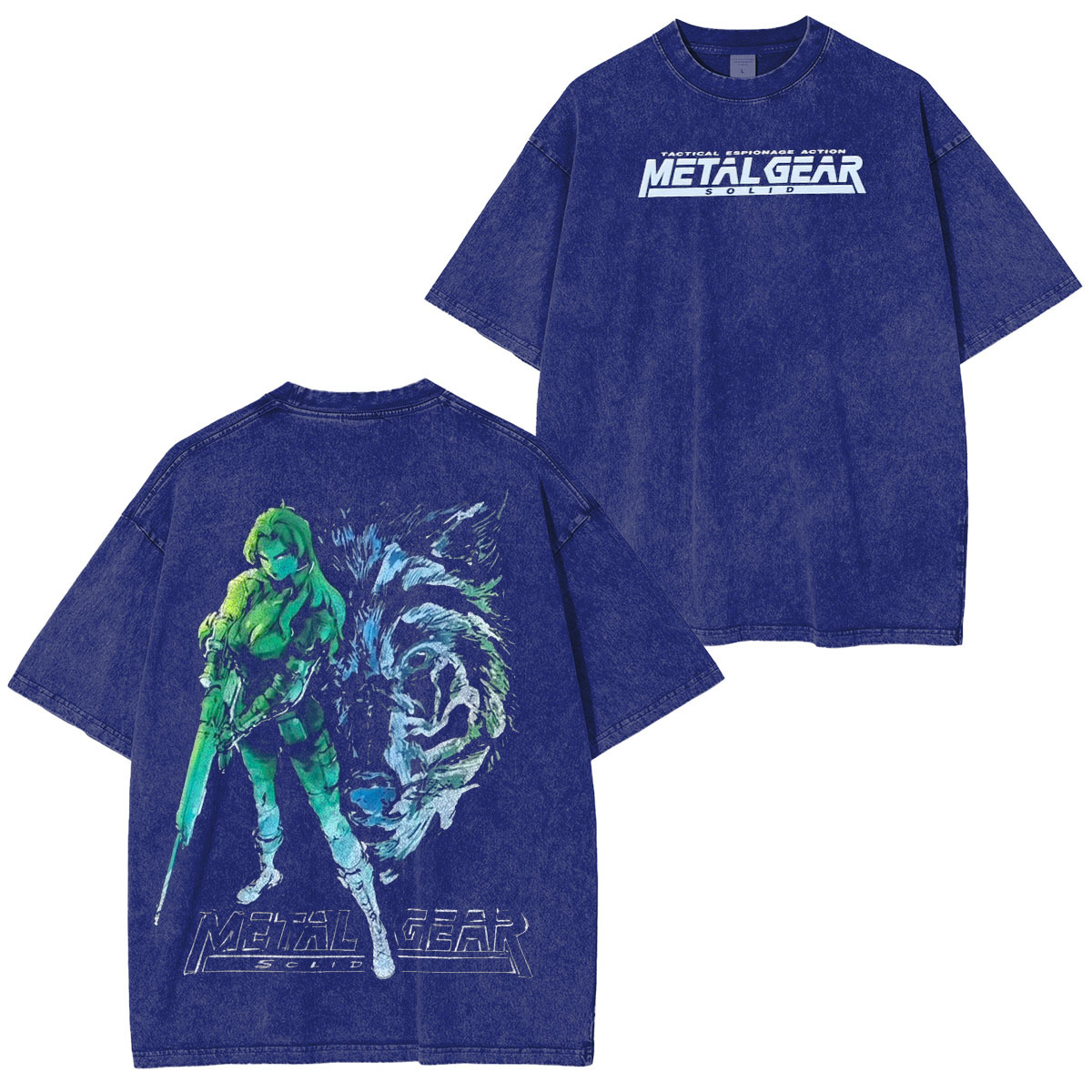 Legend Never Dies Metal Gear Boss Washed Unisex T-Shirt