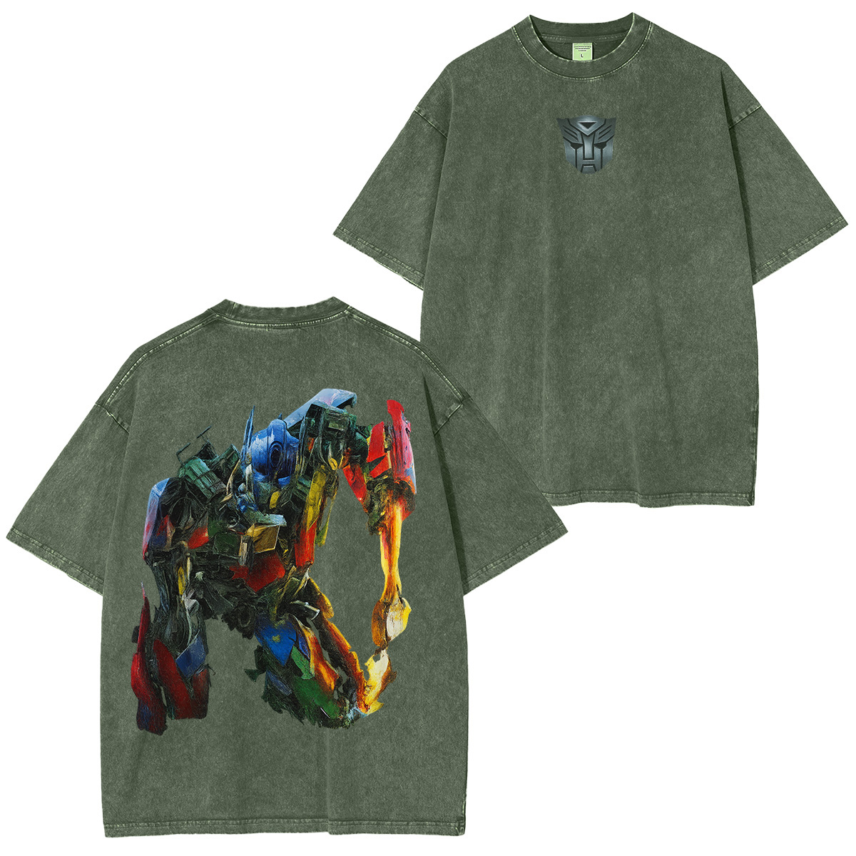 Autobots roll out transformers Washed Unisex T-Shirt