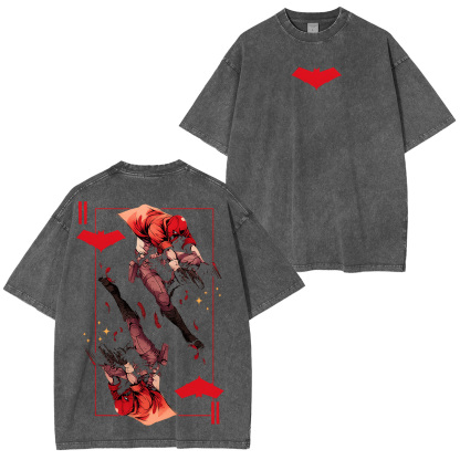 For the rebels & vigilantes ?C wear Red Washed Unisex T-Shirt