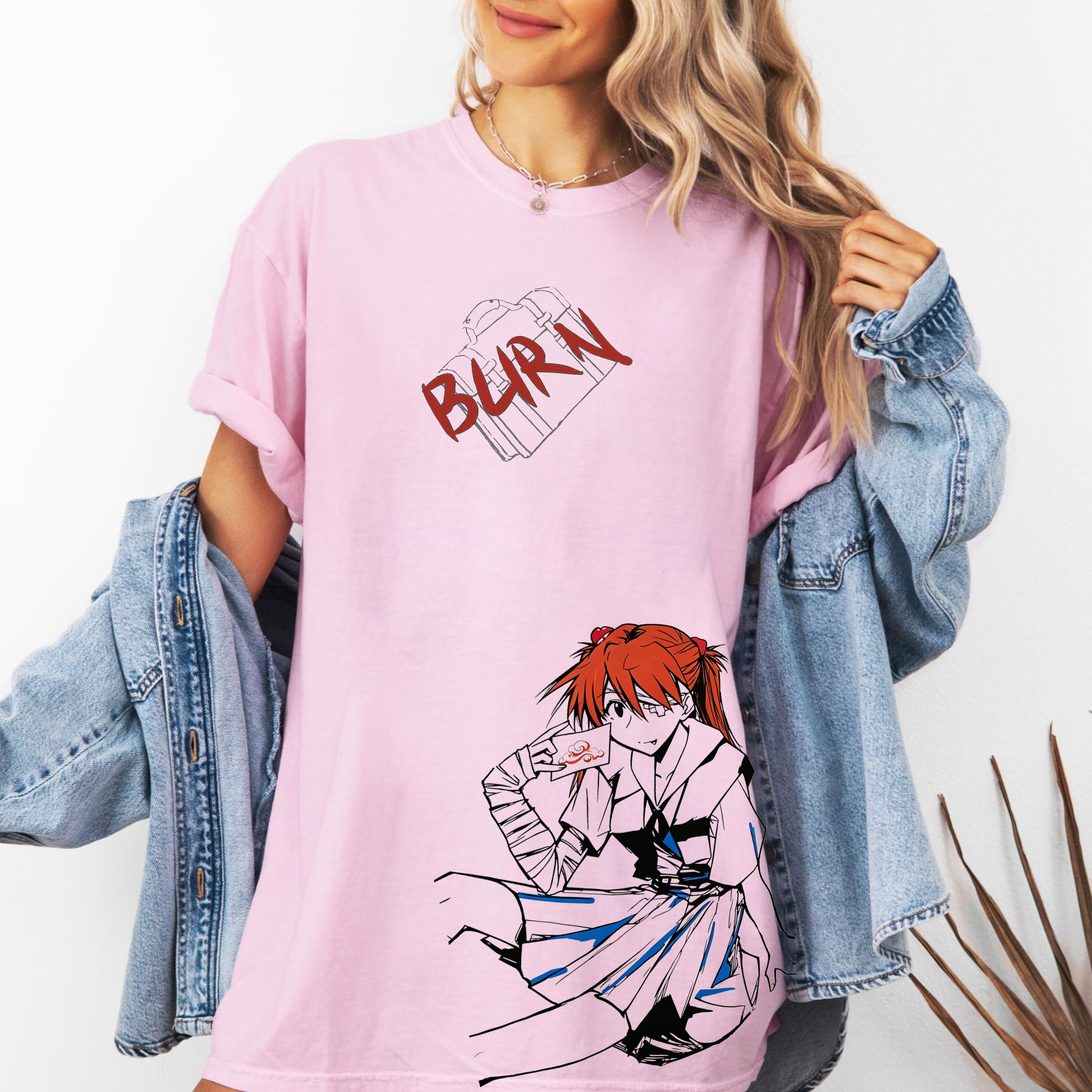 Neon Genesis Evangelion :AsukaGirl ReiAyanami Unisex Shirts/Crewneck/Hoodie