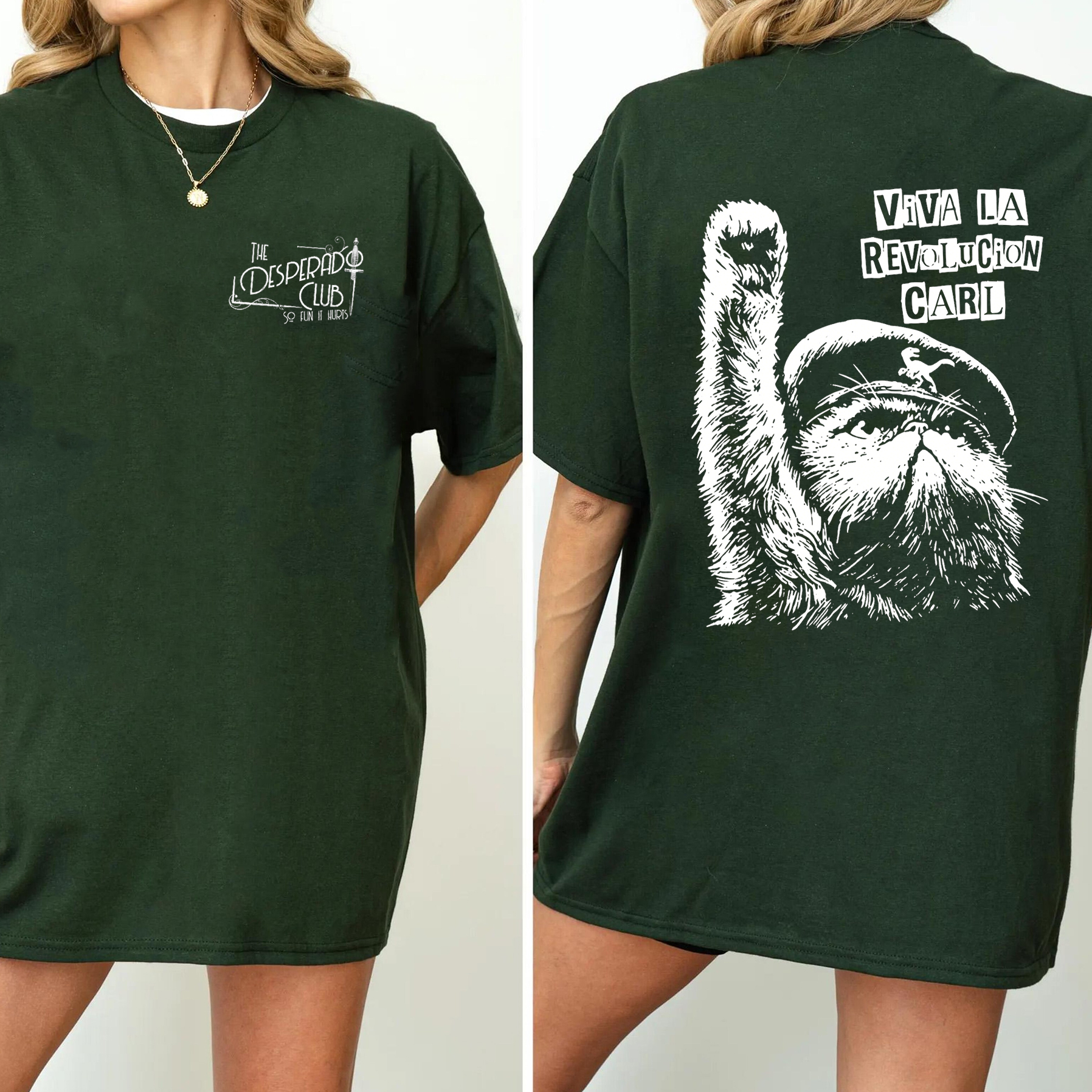 Viva La Revolucion Carl Dungeon Crawler Carl Unisex Shirts/Crewneck/Hoodie