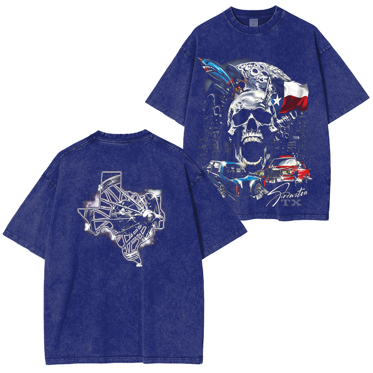 Screwston TX Cool Texas Washed T-shirt/Crewneck/Hoodie