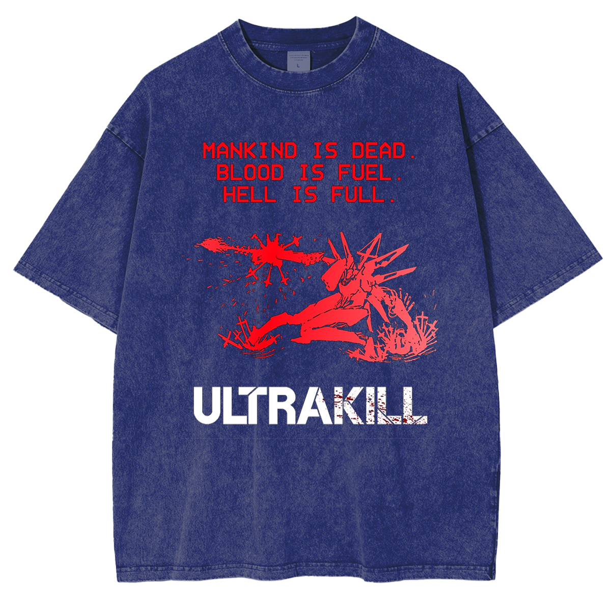 Ultrakill Vintage Unisex Washed T-Shirt