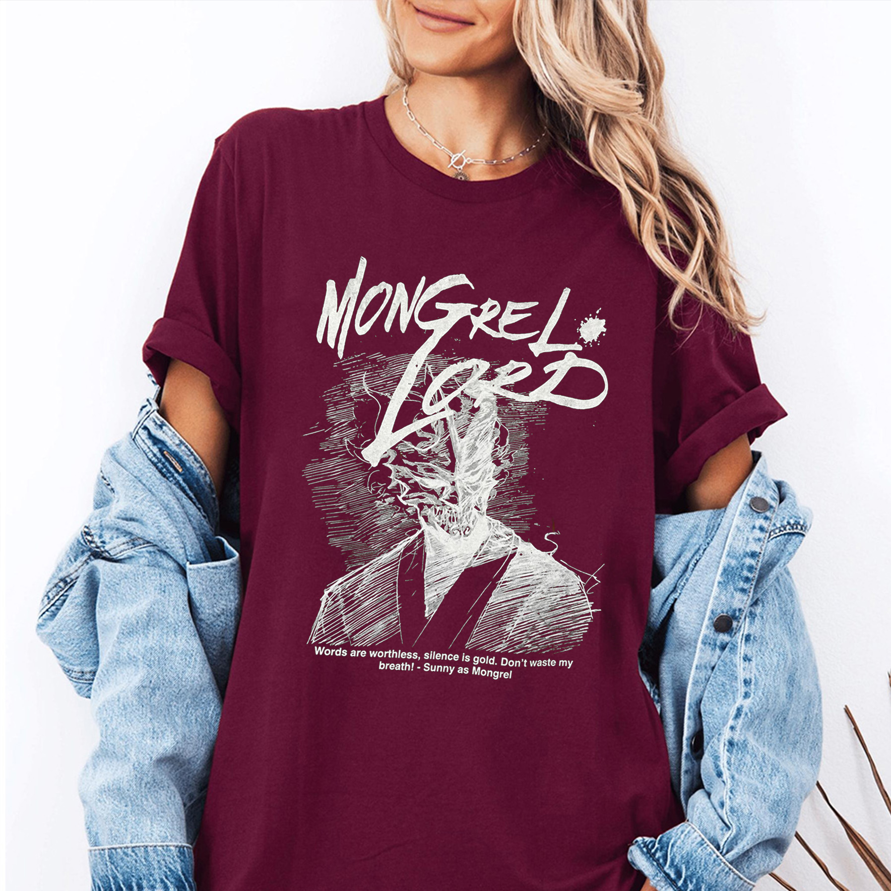 Lord Mongrel  Shadow Slave Web novel Oversized T-shirt/Crewneck/Hoodie