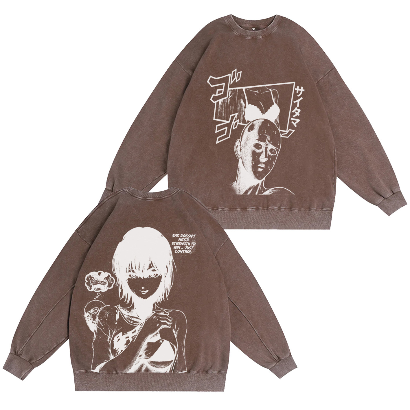saitamafubuki onepunchmanseason3 Vintage Washed T-shirt/Crewneck/Hoodie