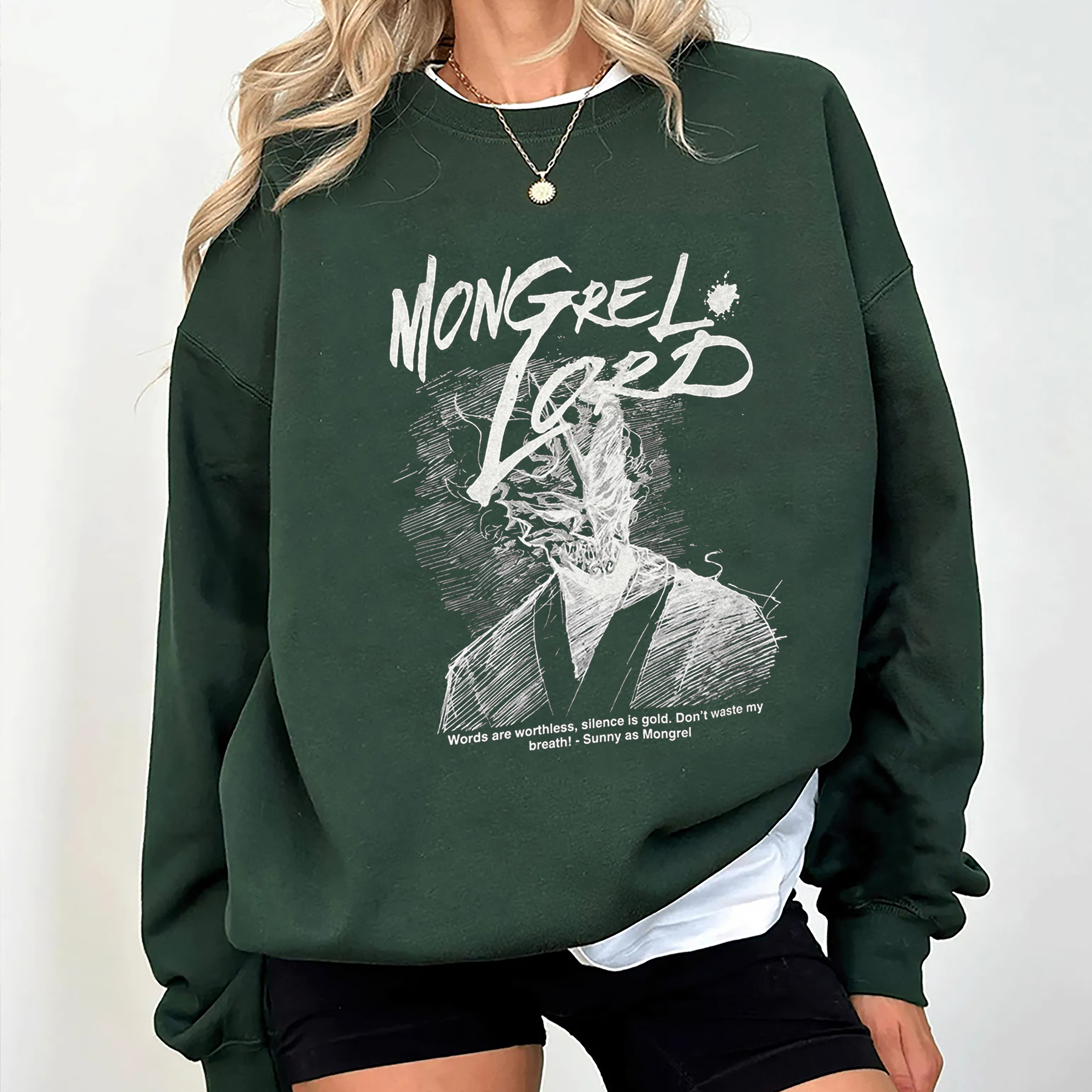 Lord Mongrel  Shadow Slave Web novel Oversized T-shirt/Crewneck/Hoodie