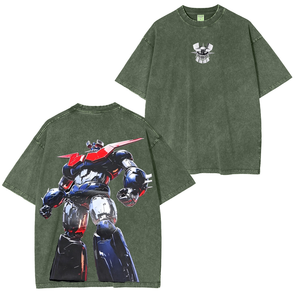 Mazinger Z Washed T-shirt/Crewneck/Hoodie