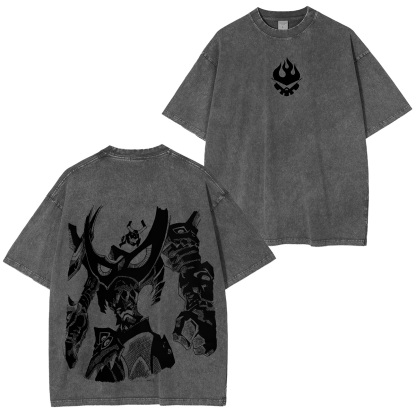 Gurren Lagann "Spiral Apex Protocol" Retro Washed T-Shirt