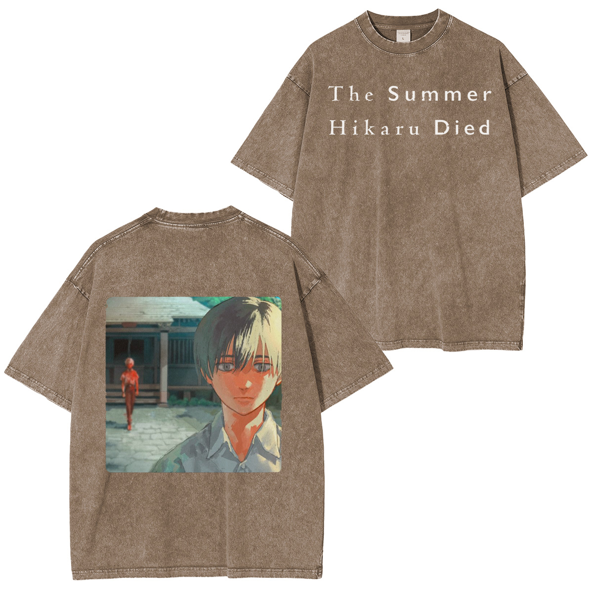 thesummerhikarudied:Hikaru and Yoshiki Official Art Double Retro Washed T-Shirt