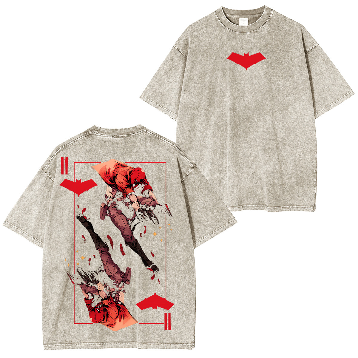 For the rebels & vigilantes ?C wear Red Washed Unisex T-Shirt
