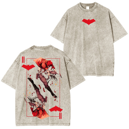 For the rebels & vigilantes ?C wear Red Washed Unisex T-Shirt