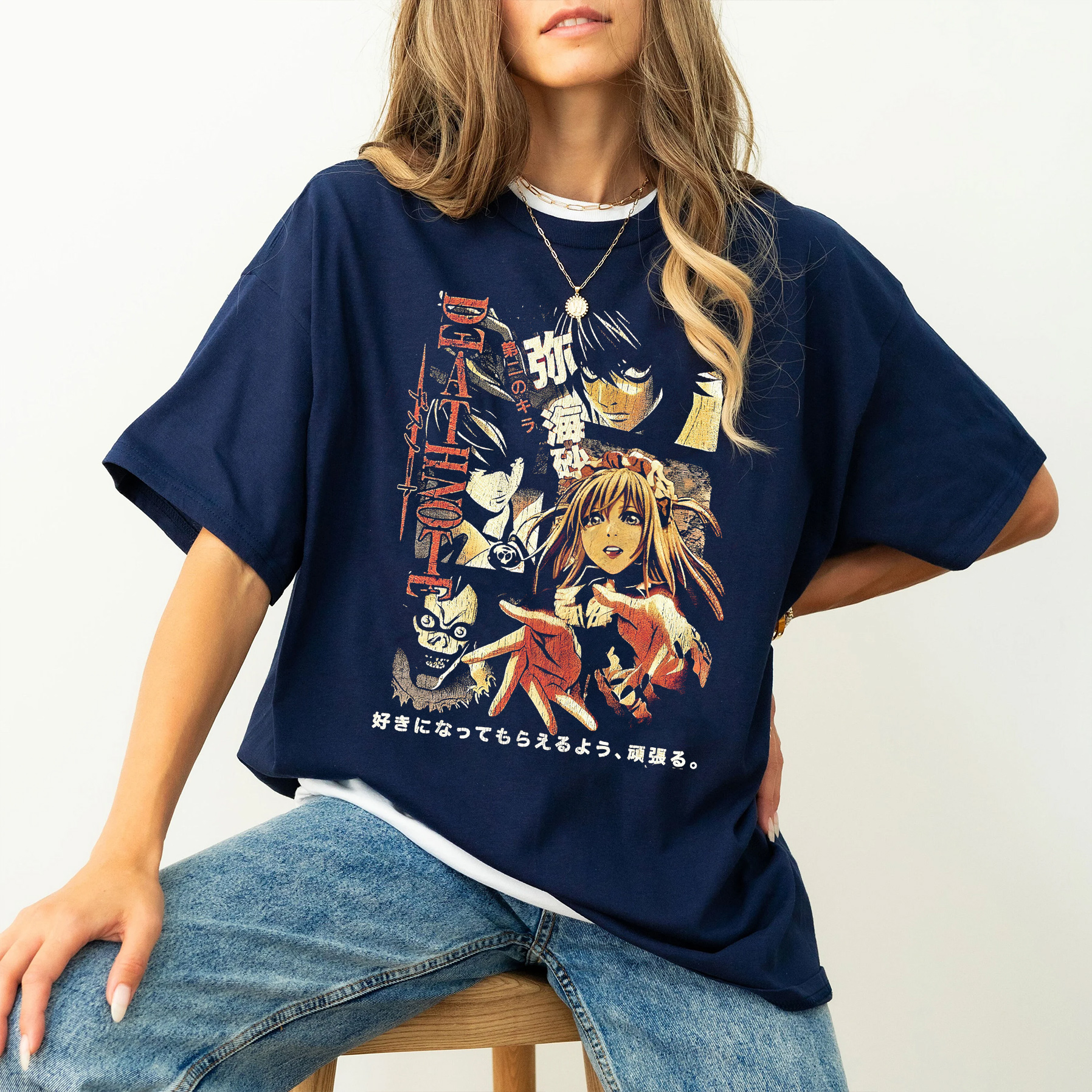 Boot Death Note  Oversized T-shirt/Crewneck/Hoodie