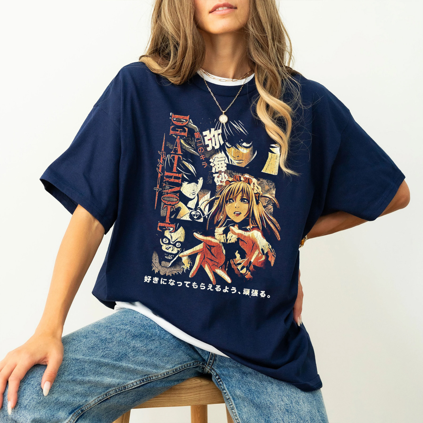 Boot Death Note  Oversized T-shirt/Crewneck/Hoodie