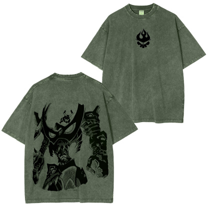 Gurren Lagann "Spiral Apex Protocol" Retro Washed T-Shirt