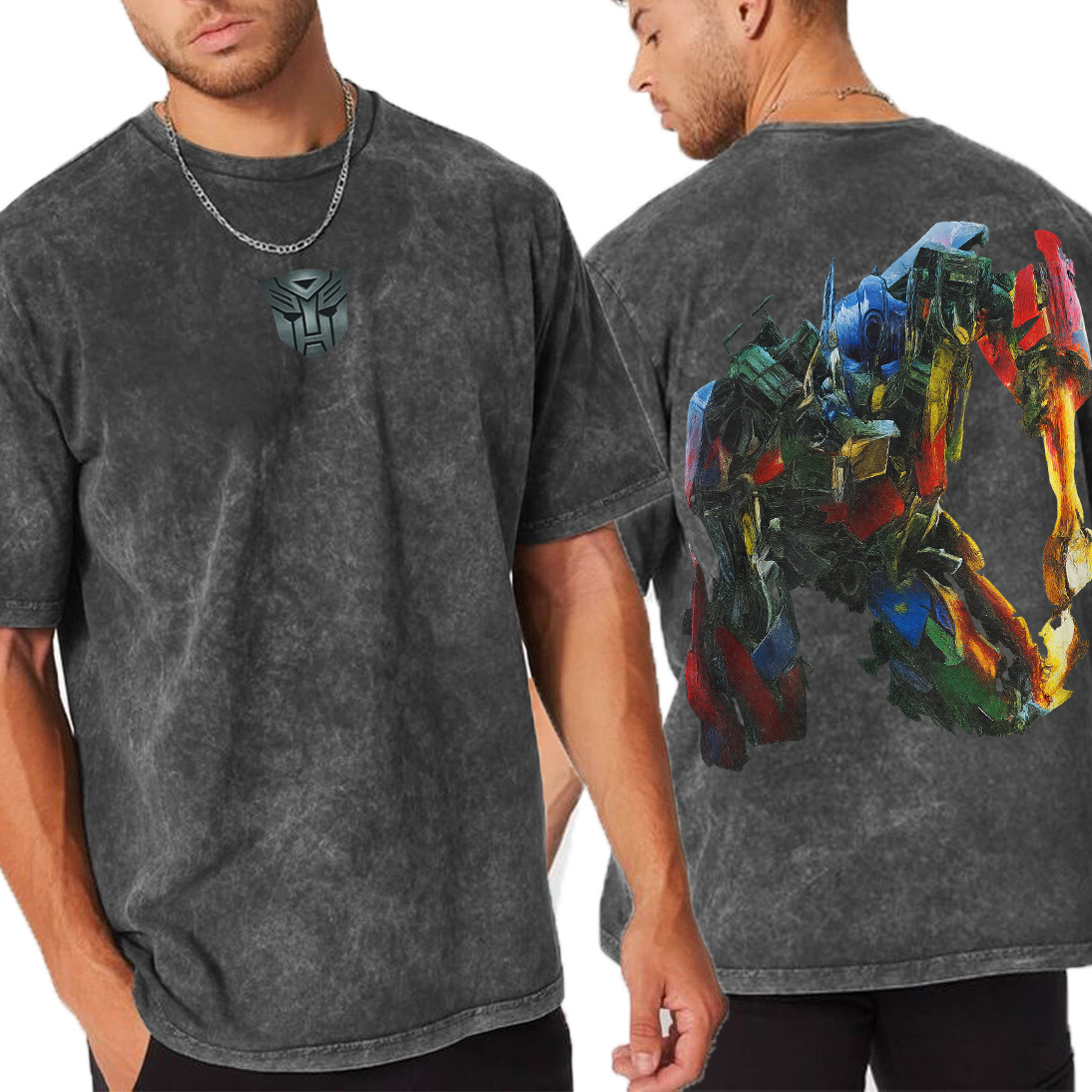 Autobots roll out transformers Washed Unisex T-Shirt
