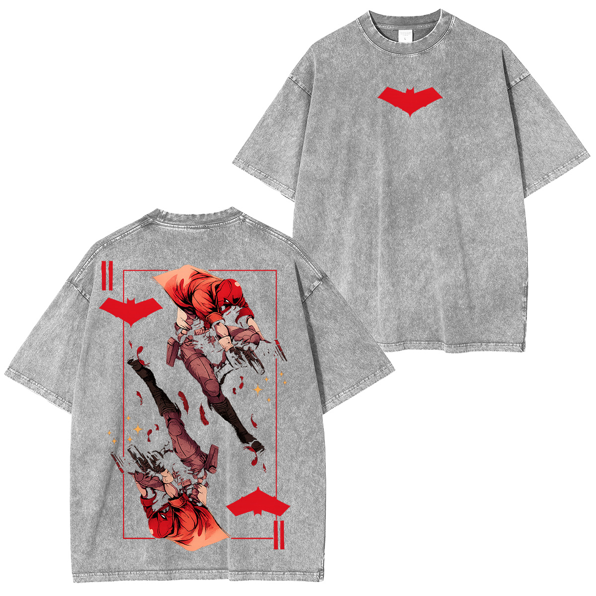 For the rebels & vigilantes ?C wear Red Washed Unisex T-Shirt