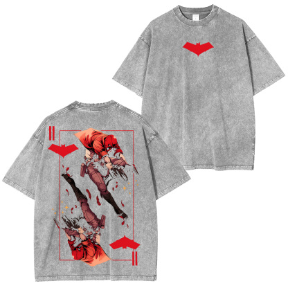 For the rebels & vigilantes ?C wear Red Washed Unisex T-Shirt