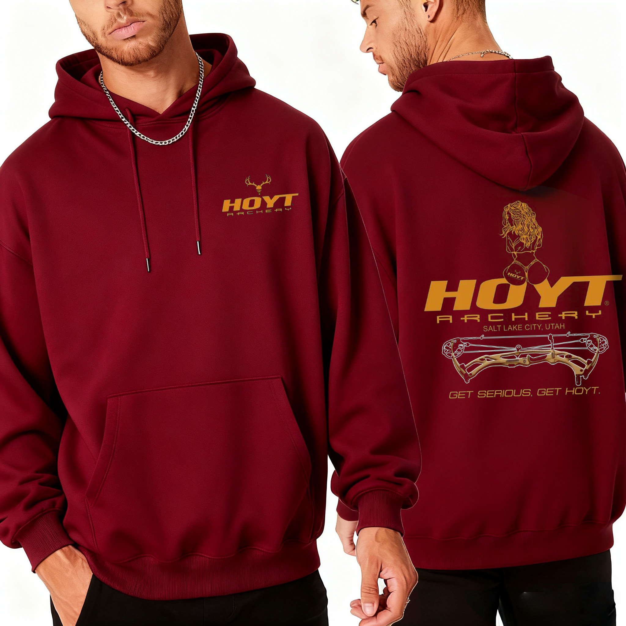"Sexy Girl" Hoyt Archery Bowhunting Unisex Shirt/Crewneck/Hoodie