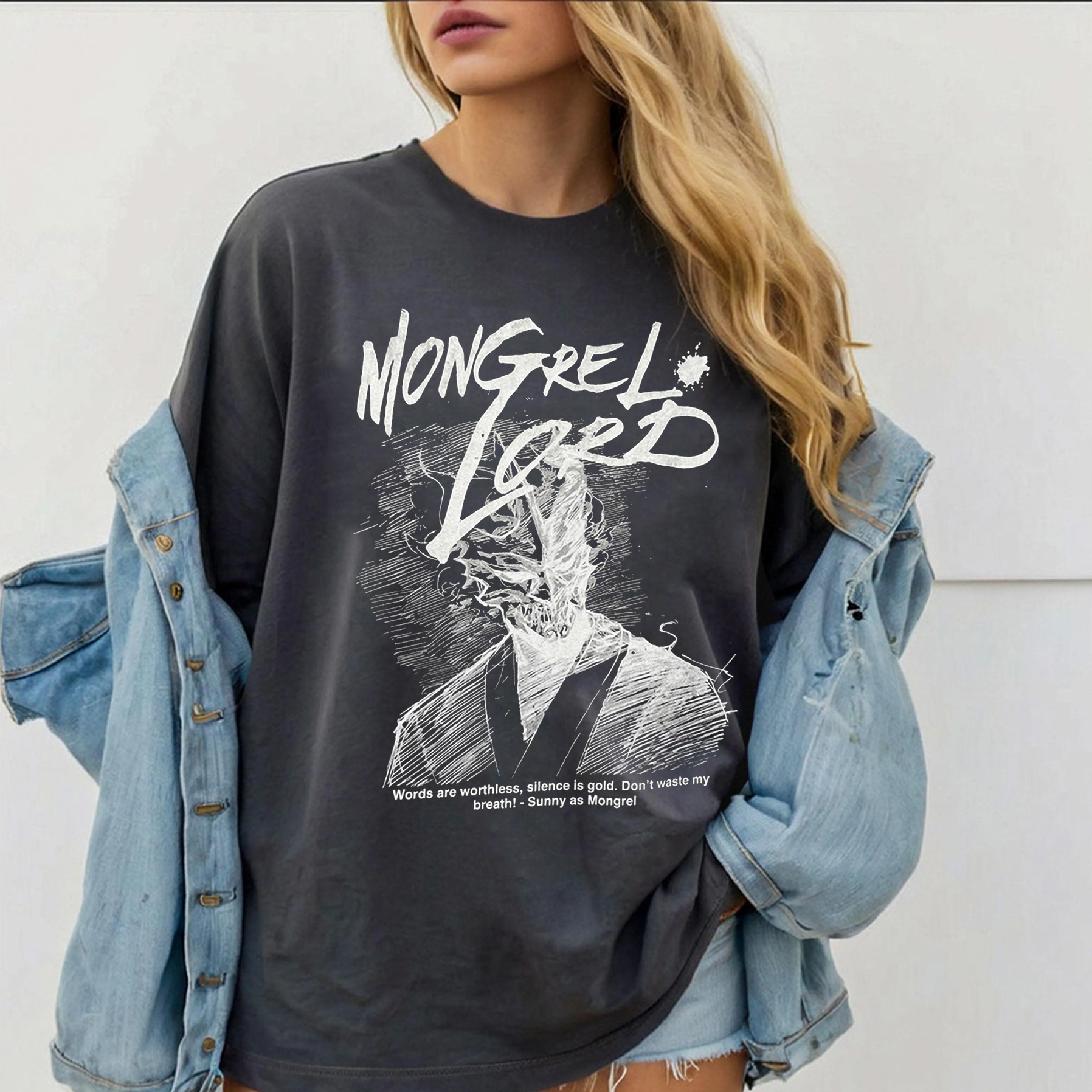 Lord Mongrel  Shadow Slave Web novel Oversized T-shirt/Crewneck/Hoodie