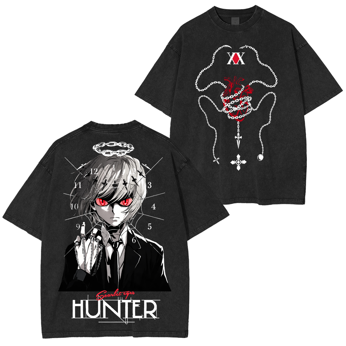Hunter X Hunter  Unisex Washed T-Shirt