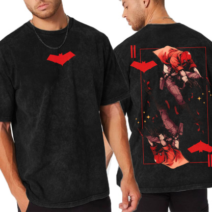 For the rebels & vigilantes ?C wear Red Washed Unisex T-Shirt