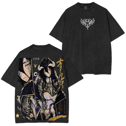 Overlord Albedo Vintage Washed T-shirt/Crewneck/Hoodie