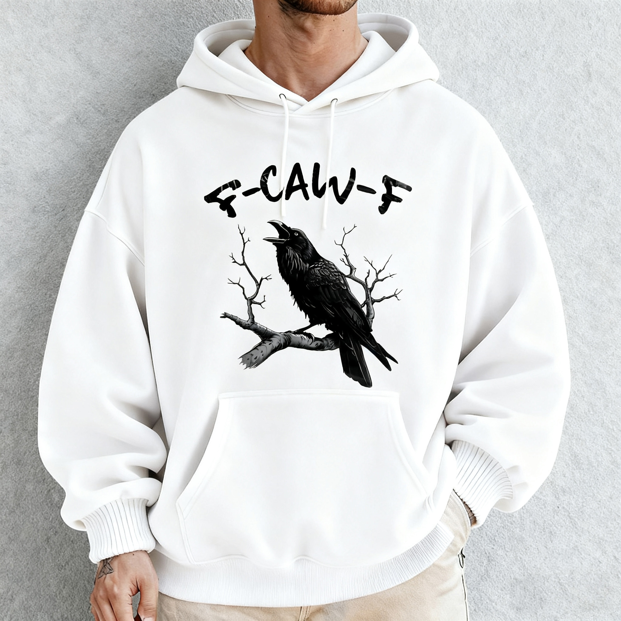 F-caw-F Funny Raven Unisex Shirt/Crewneck/Hoodie