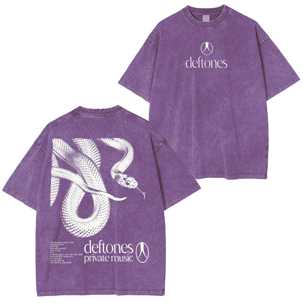 Deftones Private Album Washed Unisex T-Shirt