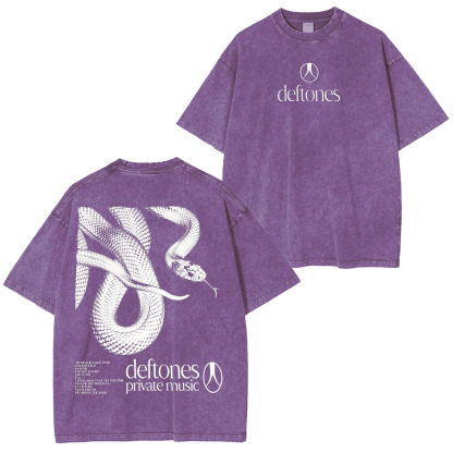 Deftones Private Album Washed Unisex T-Shirt