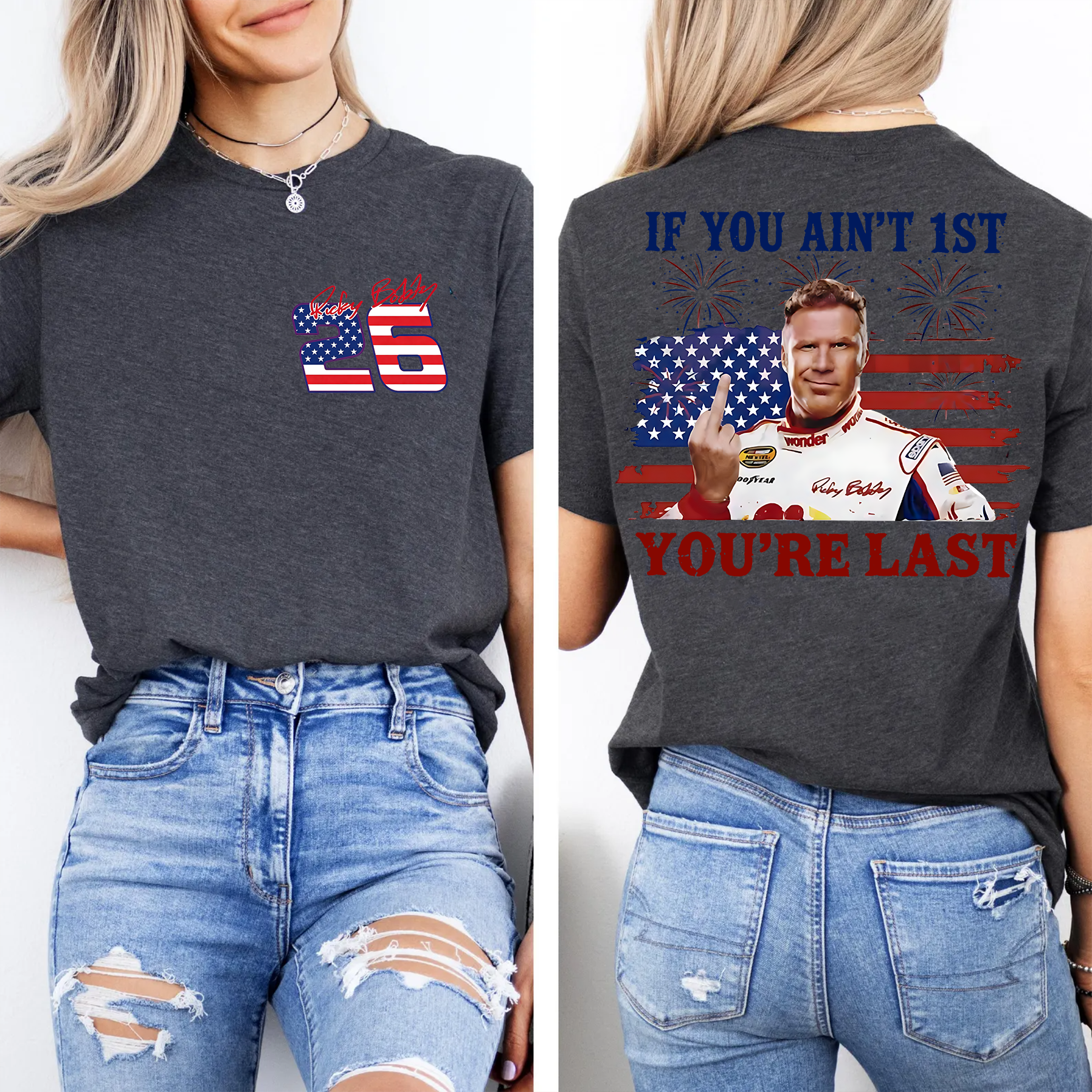 Rocky Bobby fans this 4th of July Unisex Shirts/Crewneck/Hoodie