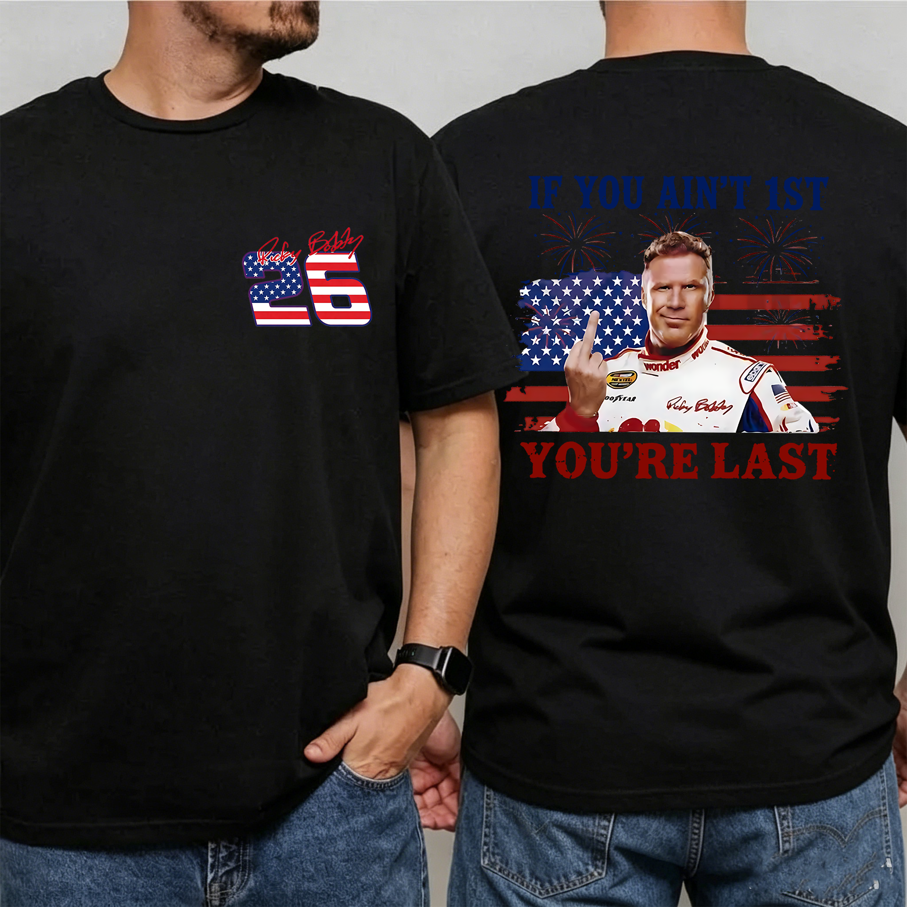 Rocky Bobby fans this 4th of July Unisex Shirts/Crewneck/Hoodie