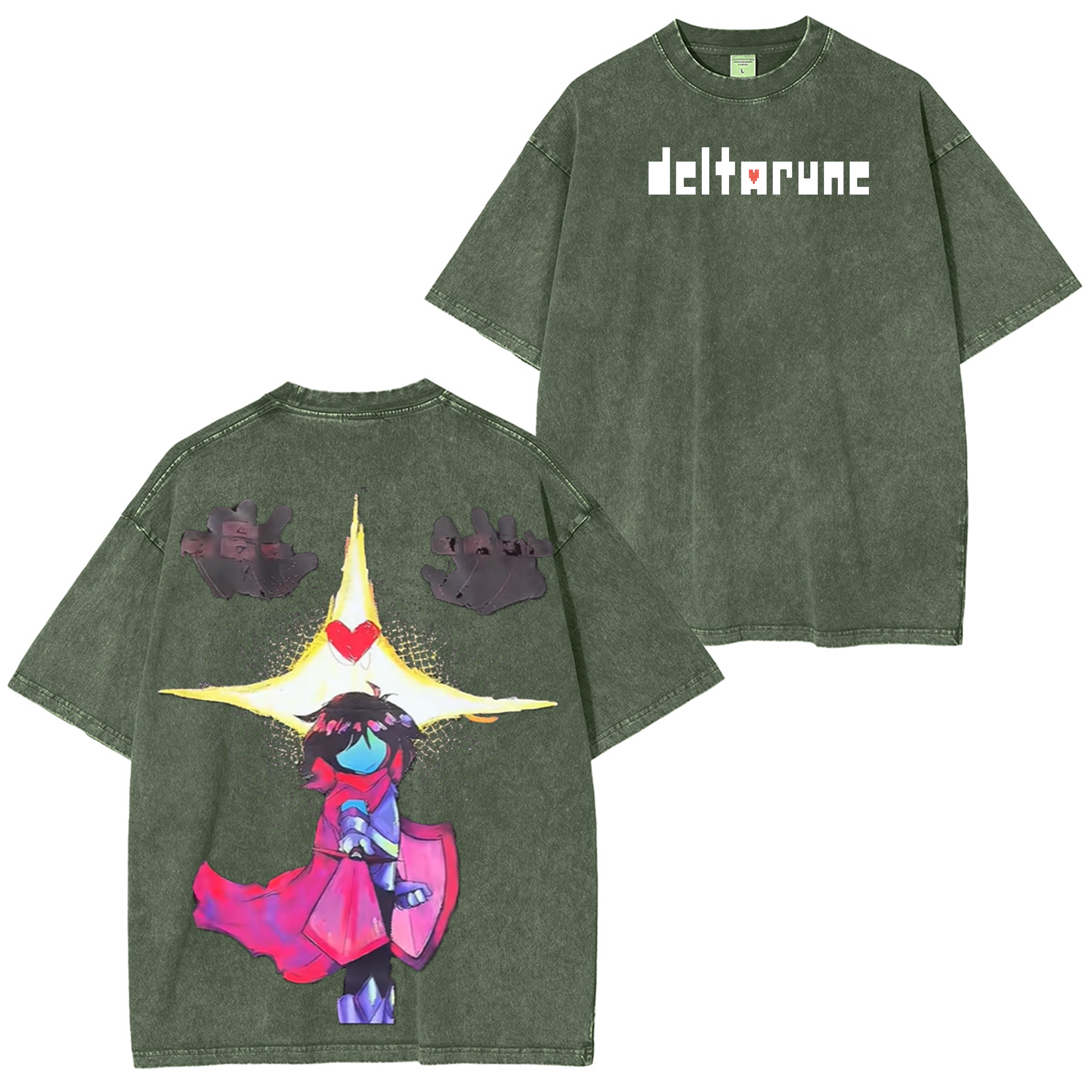 Deltarune Game Unisex Washed T-Shirt