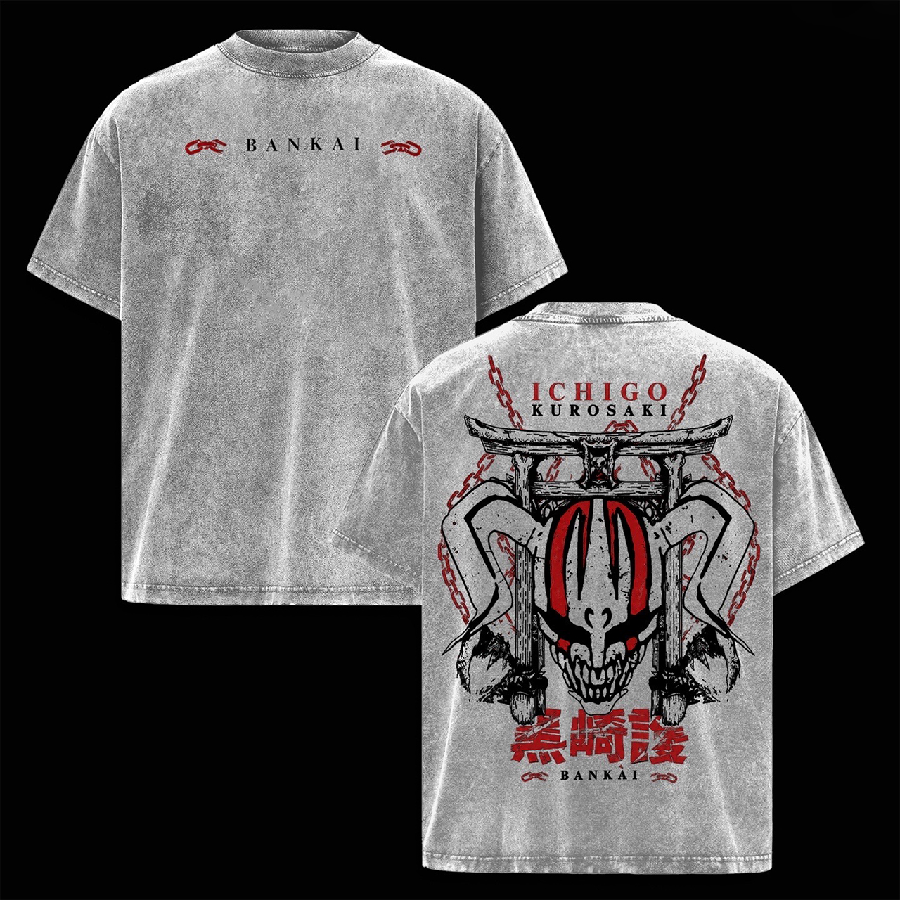 Bleach Washed T-shirt/Crewneck/Hoodie