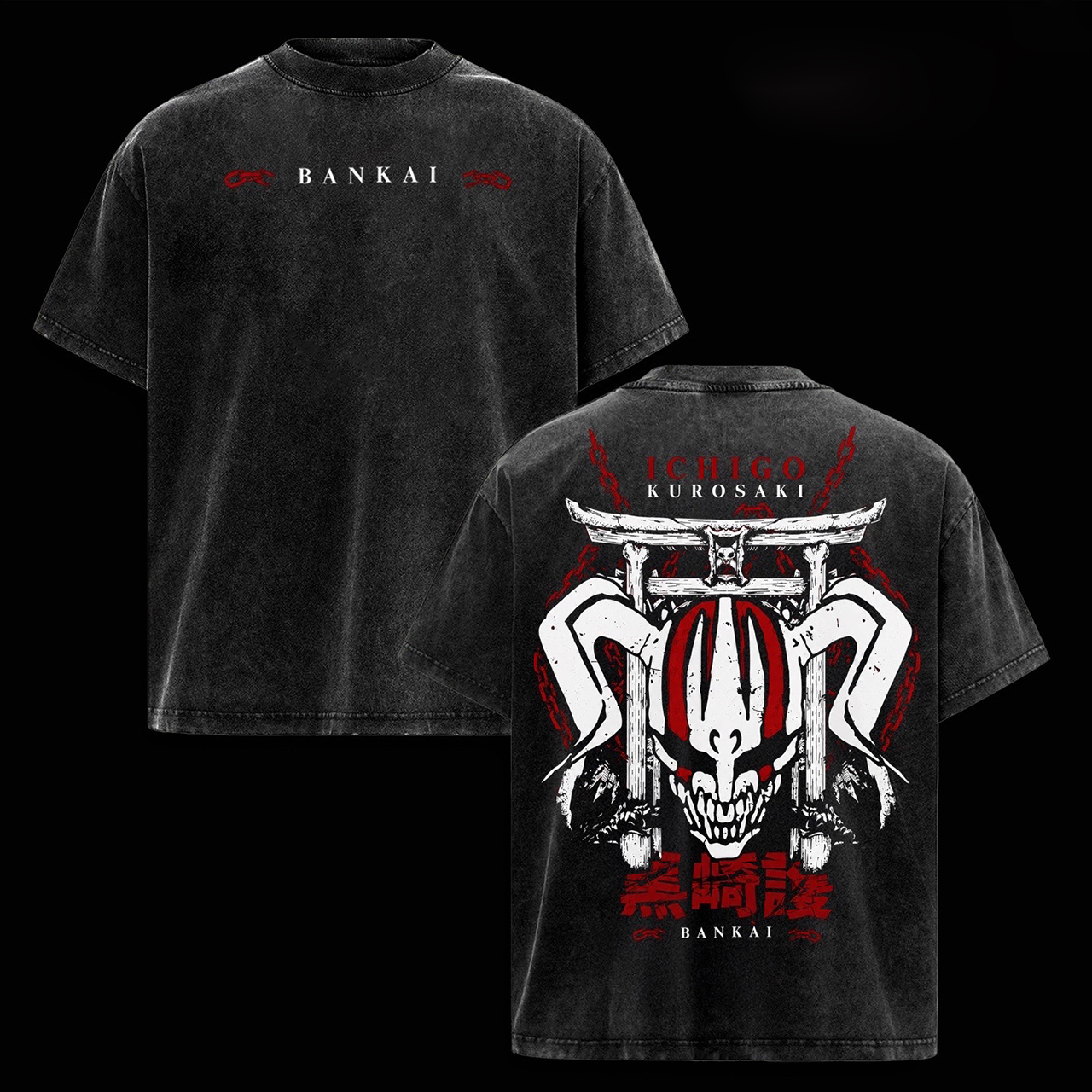 Bleach Washed T-shirt/Crewneck/Hoodie