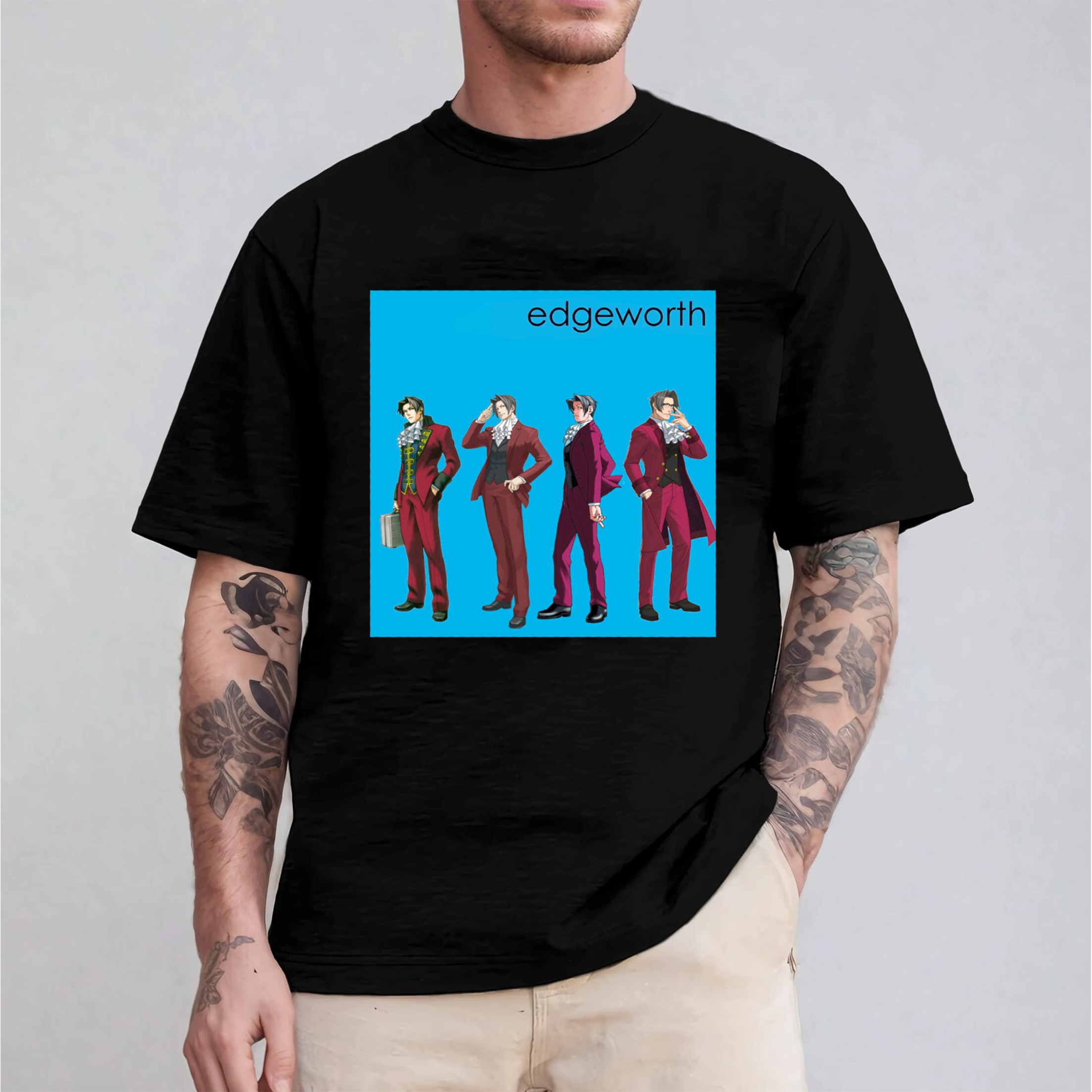 Miles Edgeworth Weezer meme Unisex T-shirt/Crewneck/Hoodie