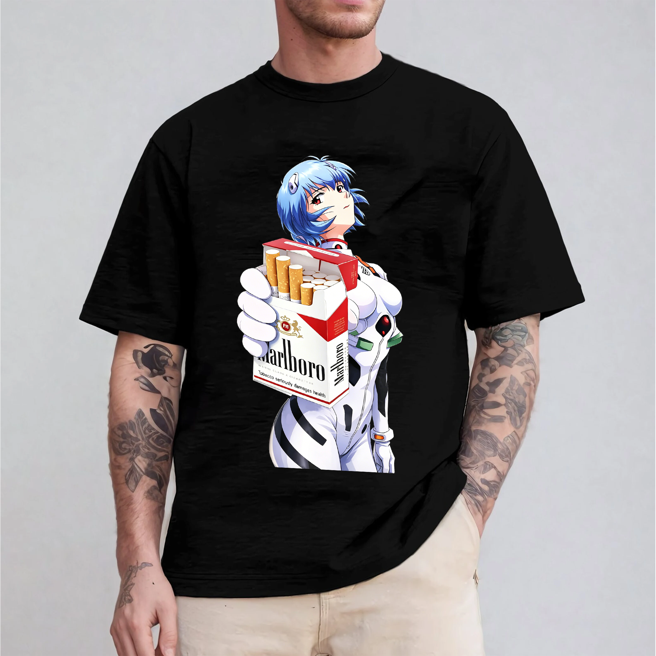Ayanami Rei Neon Genesis Evangelion Anime Unisex T-shirt/Crewneck/Hoodie