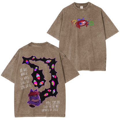 Smiling through the madness.Ragatha theamazingdigitalcircus Oversized T-shirt/Crewneck/Hoodie