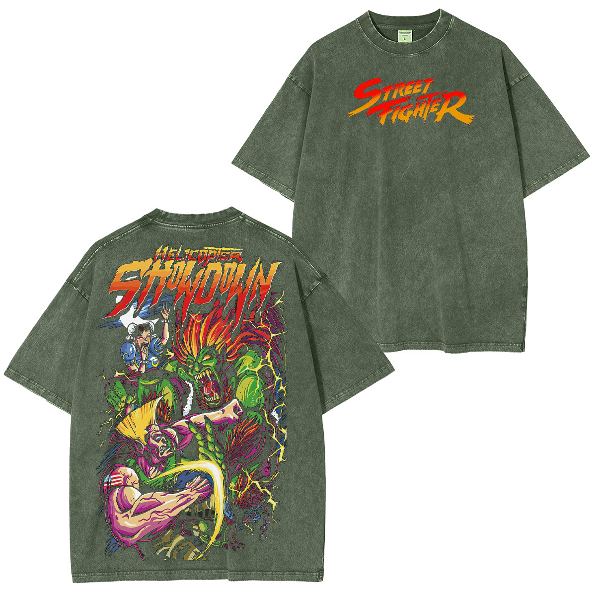 Street Fighter Oversized T-shirt/Crewneck/Hoodie