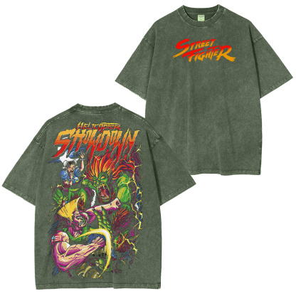 Street Fighter Oversized T-shirt/Crewneck/Hoodie