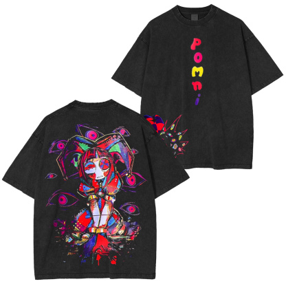 Pomni The Amazing Digital Circus Oversized T-shirt/Crewneck/Hoodie