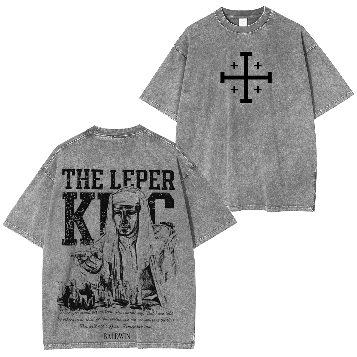 King Baldwin IV Oversized T-shirt/Crewneck/Hoodie