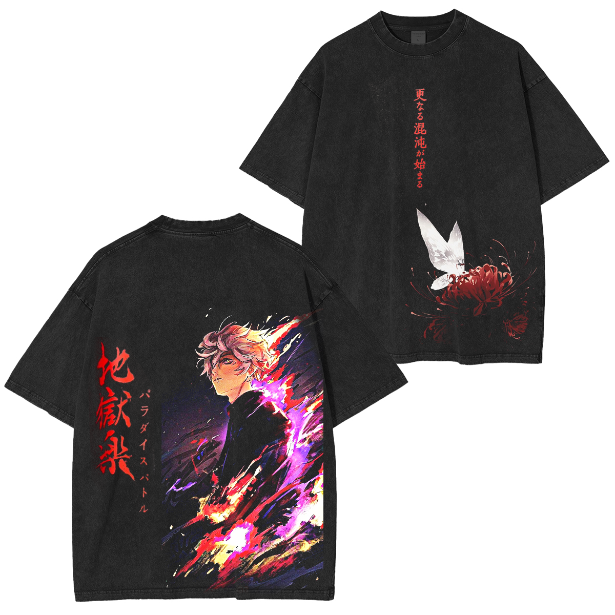 Jigokuraku Oversized T-shirt/Crewneck