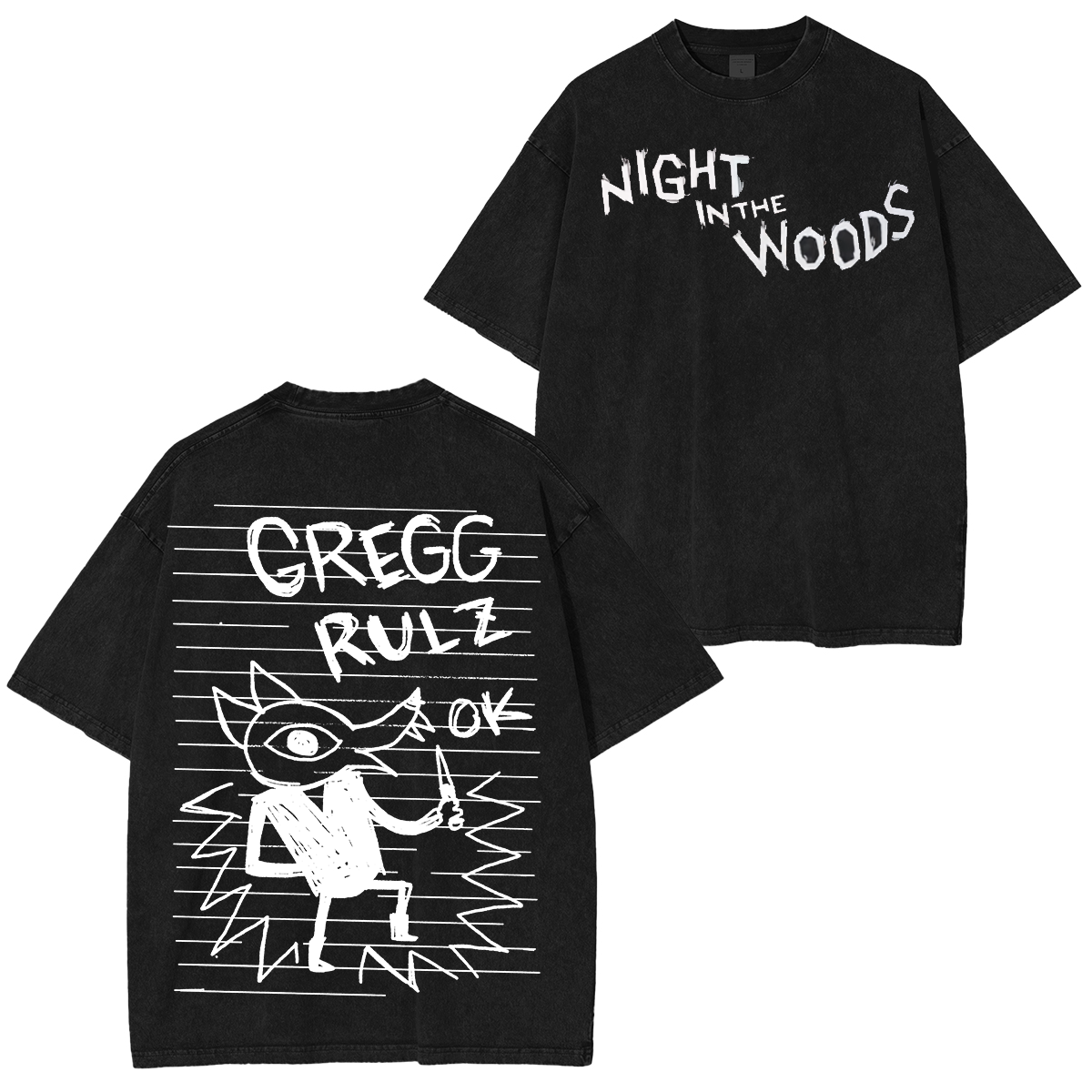 Night in the Woods Gregg Rulz Ok Washed T-shirt/Crewneck/Hoodie