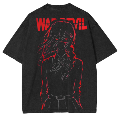 War Devil unleashed Dual print T-Shirt