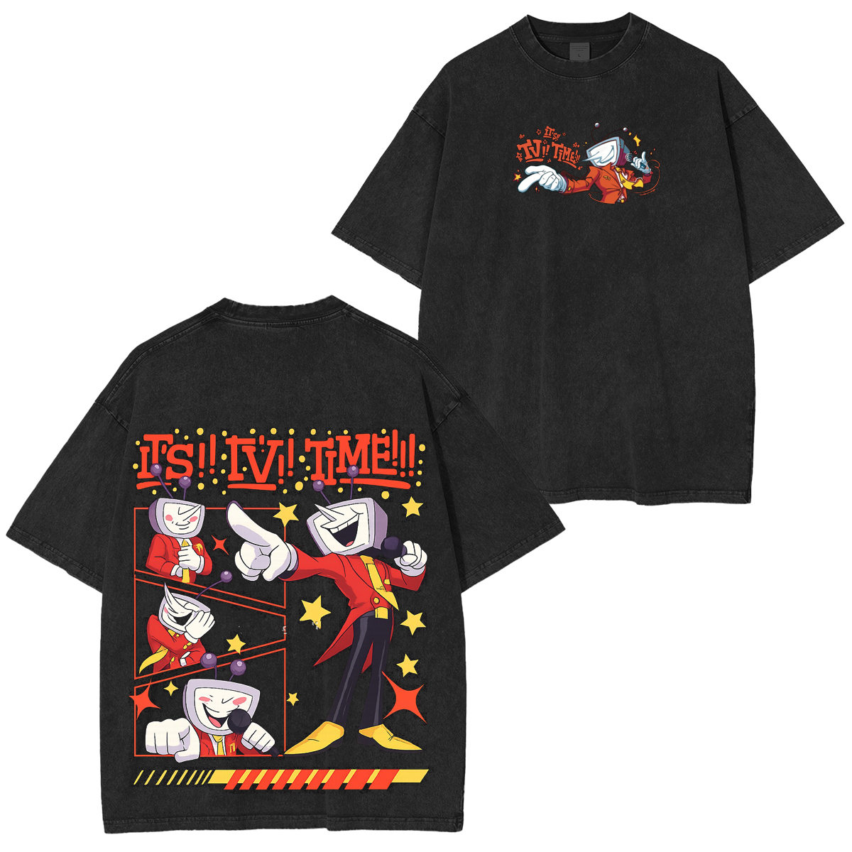 Tenna Deltarune Game Variants  Oversized T-shirt/Crewneck/Hoodie